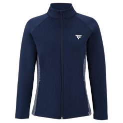 Damska bluza dresowa Tecnifibre Tour 2024. Niebieskie bluzy damskie TECNIFIBRE, m, bez wzorów, z dresówki, eleganckie, bez ramiączek, bez kaptura. Za 333.50 zł.