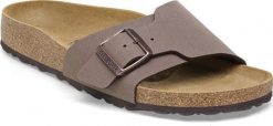 Birkenstock Birkenstock damskie klapki CATALINA BS 1026510 (szerokość wąska) 39. Klapki damskie Birkenstock, bez wzorów, sportowe, bez obcasa, bez zapięcia. Za 399.99 zł.