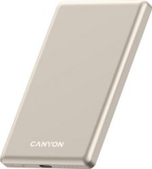 Canyon OnPower 505 slim Magsafe 5000 mAh PD20W beżowy. Brązowe powerbanki . Za 86.90 zł.