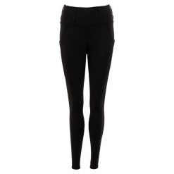 Legginsy jeździeckie z pełnym silikonem dla kobiet BR Equitation CLX. Czarne legginsy damskie BR, bez wzorów, z elastanu. Za 383.00 zł.