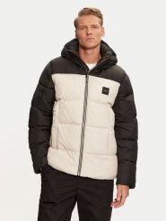Calvin Klein Kurtka puchowa K10K114384 Beżowy Regular Fit. Brązowe kurtki męskie Calvin Klein, m, bez wzorów, z puchu, bez kaptura. Za 879.99 zł.