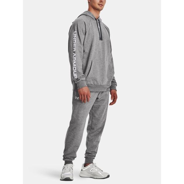 Dres męski Under Armour Rival Fleece Suit. Szare komplety dresowe męskie Under Armour, m, bez wzorów, z dresówki. Za 449.99 zł.