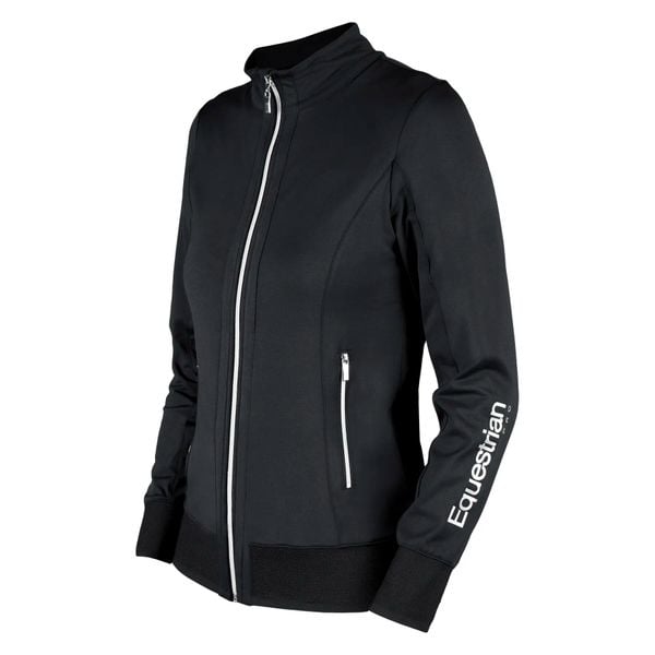 Kurtka damska HORKA Elite. Czarne kurtki sportowe damskie Horka, l, bez wzorów, z elastanu, bez ramiączek, bez kaptura. Za 326.00 zł.