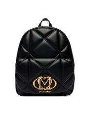LOVE MOSCHINO Plecak JC4037PP1PLC0000 Czarny. Czarne plecaki damskie Love Moschino, bez wzorów, ze skóry. Za 1,059.00 zł.