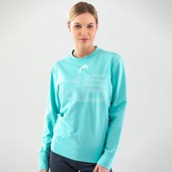 Bluza damska RALLY. Czerwone bluzy damskie Head, s, bez wzorów, sportowe, bez ramiączek, bez kaptura. W wyprzedaży za 161.00 zł.