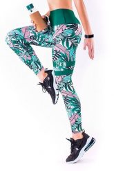 Legginsy sportowe z tropikalnym nadrukiem na fitness damskie 2skin MADAGASKAR. Czerwone legginsy sportowe damskie 2SkIN, l, bez wzorów, z dzianiny, długie, do biegania. Za 69.00 zł.