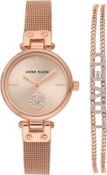 Zegarek Anne Klein Zegarek damski Anne Klein AK-3552RGST różowe złoto. Czerwone zegarki damskie Anne Klein, złote. Za 648.00 zł.