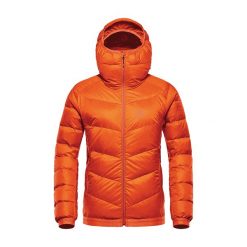 Kurtka puchowa damska BLACKYAK Niata. Czerwone kurtki sportowe damskie BLACK YAK, xl, bez wzorów, z puchu, bez ramiączek, bez kaptura, trekkingowe. Za 989.99 zł.