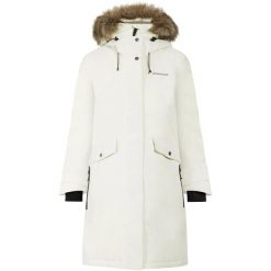 Parka dla kobiet Didriksons Erika. Białe parki damskie Didriksons, na jesień, bez wzorów, bez kaptura. Za 1,027.50 zł.