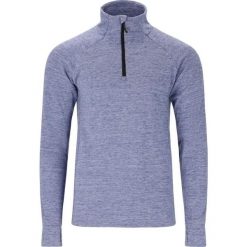 Sweter z zamkiem błyskawicznym Whistler Kajsa. Niebieskie swetry męskie Whistler, m, bez wzorów, bez kołnierzyka, bez ramiączek. Za 183.50 zł.