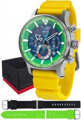 Zegarek męski Vostok Europe VR42-595A733SY żółty. Żółte zegarki męskie Vostok Europe, bez wzorów. Za 3,040.93 zł.