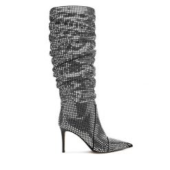 Kozaki MICHAEL Michael Kors. Szare kozaki damskie MICHAEL Michael Kors, bez wzorów, bez obcasa, na szpilce, bez zapięcia. Za 1,689.00 zł.