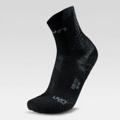 Skarpety do biegania LADY RUN FIT SOCKS r. 39-40. Czarne skarpetki damskie UYN, bez wzorów. Za 69.99 zł.