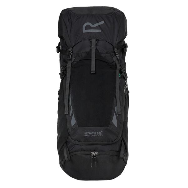 Plecak Blackfell IV 65L. Czarne plecaki damskie Regatta, bez wzorów, z materiału. Za 577.99 zł.
