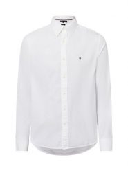 Tommy Hilfiger koszula casual Mężczyźni Regular Fit Bawełna biały, XL. Białe koszule męskie Tommy Hilfiger, m, bez wzorów, z bawełny, casualowe, bez kołnierzyka, bez ramiączek. Za 349.95 zł.