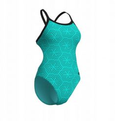 Arena Damski strój kąpielowy W Arena Allover Swimsuit Challenge Back. Stroje kąpielowe damskie ARENA, bez wzorów. Za 331.68 zł.