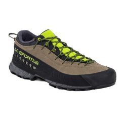 Buty trekkingowe męskie La Sportiva TX4. Brązowe buty zimowe męskie La Sportiva, bez wzorów, bez obcasa, bez zapięcia. Za 569.99 zł.