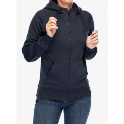 Bluza z zamkiem damska Didriksons Ven Full Zip. Niebieskie bluzy damskie Didriksons, xs, bez wzorów, casualowe, bez ramiączek, bez kaptura. Za 260.99 zł.