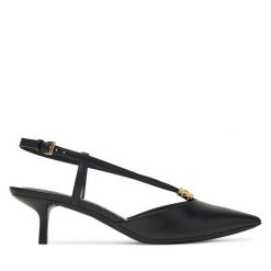 Szpilki MICHAEL Michael Kors. Czarne szpilki damskie MICHAEL Michael Kors, bez wzorów, bez obcasa, na szpilce, bez zapięcia. Za 679.99 zł.