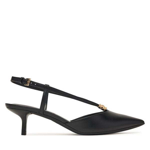 Czółenka MICHAEL Michael Kors. Czarne czółenka damskie MICHAEL Michael Kors, bez wzorów, bez obcasa, bez zapięcia. Za 595.99 zł.