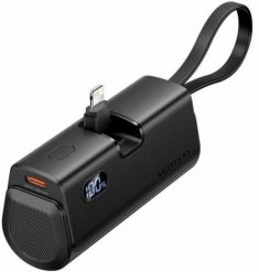 Powerbank Vention Powerbank FHRB0 Czarny 4800 mAh. Czarne powerbanki Vention. Za 148.00 zł.