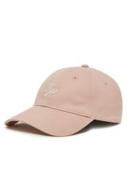Tommy Hilfiger Czapka z daszkiem Embroidered Cap AW0AW17490 Różowy. Czerwone czapki damskie Tommy Hilfiger, bez wzorów, z bawełny. Za 179.99 zł.
