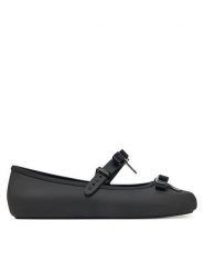 Melissa Baleriny Melissa Soft Ballerina Bow Ad M 35971 Czarny. Czarne balerinki damskie Melissa, bez wzorów, z tworzywa sztucznego, bez obcasa, bez zapięcia. Za 219.99 zł.