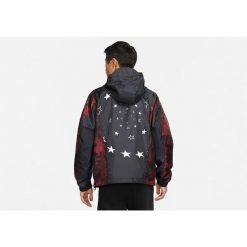 Kurtka męska nike air jordan legacy aj6 lightweight jacket black. Czarne kurtki męskie Nike, m, bez wzorów, sportowe, bez kaptura. Za 399.00 zł.