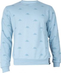 Kappa Bluza męska Kappa Iver niebieska 309038 16-4013 L. Niebieskie bluzy męskie Kappa, l, bez wzorów, bez ramiączek, bez kaptura. Za 141.00 zł.