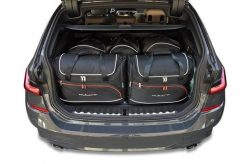 Torby Do Bagażnika Bmw 3 Touring 2019+ 5Szt Kjust. Czarne torby podróżne damskie KJUST, bez wzorów, z kauczuku. Za 1,421.00 zł.