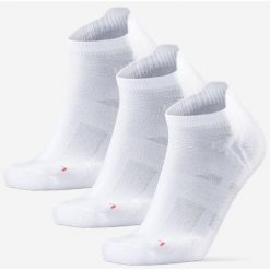 3-Pak Danych Skarpet Biegowych o Niskim Kroju - Rozmiar 35-38. Białe skarpety męskie ZEAGLE, bez wzorów, z elastanu. Za 145.99 zł.