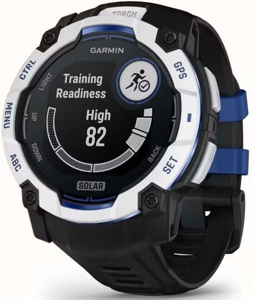 Zegarek sportowy Garmin Instinct 3 Solar - 50mm Czarno-biały (010-02935-03). Białe zegarki sportowe Garmin, bez wzorów. Za 1,611.99 zł.