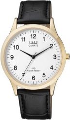 Zegarek Q&Q Męski C212-104 Klasyczny Slim czarny. Czarne zegarki męskie Q&Q, bez wzorów. Za 119.00 zł.