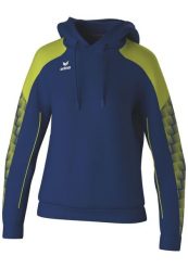 Bluza damska z kapturem Erima Evo Star. Czarne bluzy damskie Erima, bez wzorów, z materiału, retro, bez ramiączek, z kapturem. Za 247.00 zł.