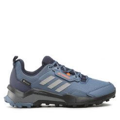 Trekkingi adidas. Czarne obuwie sportowe damskie Adidas, bez wzorów, bez zapięcia, trekkingowe. Za 279.99 zł.