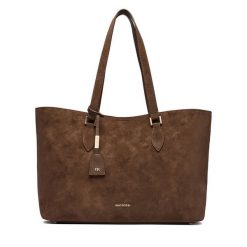 Torebka GINO ROSSI. Czarne shopperki damskie Gino Rossi, bez wzorów, bez dodatków. Za 259.99 zł.