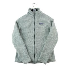 Second life - Kurtka polarowa damska Better Sweater Patagonia - Jak nowy. Szare kurtki sportowe damskie Patagonia, l, bez wzorów, z materiału, bez ramiączek, bez kaptura, trekkingowe. Za 191.66 zł.
