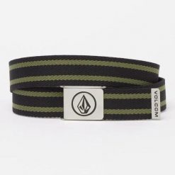 Pasek Volcom Circle Web expedition green. Zielone paski męskie Volcom. Za 105.75 zł.