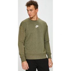 Nike Sportswear - Bluza. Zielone bluzy męskie Nike Sportswear, m, bez wzorów, z bawełny, bez kaptura. W wyprzedaży za 169.90 zł.