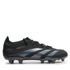 Buty do piłki nożnej adidas. Czarne buty sportowe męskie Adidas, bez wzorów, bez zapięcia. Za 449.99 zł.
