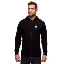 Bluza turystyczna rozpinana męska Black Diamond Chalked Up Full Zip. Czerwone bluzy męskie Black Diamond, m, bez wzorów, sportowe, bez ramiączek, bez kaptura. Za 249.99 zł.