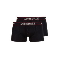 Bokserki Lonsdale Oakworth. Czarne bokserki męskie Lonsdale, bez wzorów. Za 149.50 zł.