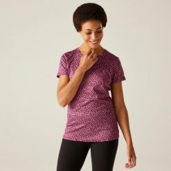 Koszulka sportowa damska Fingal Edition szybkoschnąca. Brązowe koszulki sportowe damskie Dare 2B, bez wzorów, bez ramiączek, trekkingowe. W wyprzedaży za 84.10 zł.