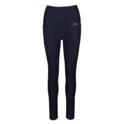 Legginsy Damskie Basca. Niebieskie legginsy damskie Trespass, bez wzorów, z elastanu. Za 114.99 zł.