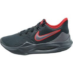 Trampki Nike Precision 5, Czarny, Mężczyźni. Czarne buty sportowe męskie Nike, bez wzorów, sportowe, bez zapięcia. Za 199.00 zł.