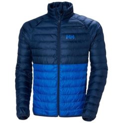 Kurtka narciarska Helly Hansen Banff Insulato. Niebieskie kurtki sportowe męskie Helly Hansen, na zimę, m, bez wzorów, z puchu, bez kaptura, narciarskie. W wyprzedaży za 639.70 zł.