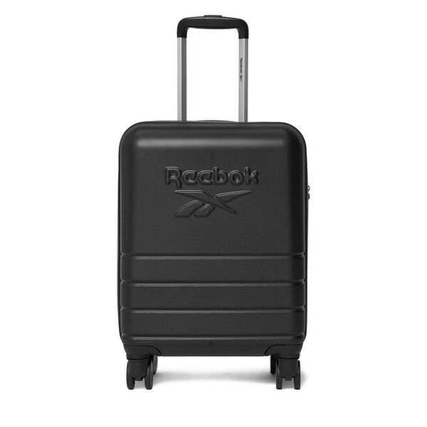 Walizka kabinowa Reebok. Czarne walizki damskie Reebok, bez wzorów. Za 229.99 zł.