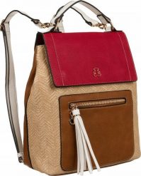 LuluCastagnette Elegancki plecak damski ze skóry ekologicznej LuluCastagnette NoSize. Plecaki damskie LuluCastagnette, bez wzorów, ze skóry ekologicznej, eleganckie. Za 291.10 zł.