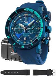 Zegarek męski Vostok Europe 6S21-620E278S niebieski. Niebieskie zegarki męskie Vostok Europe, bez wzorów. Za 6,036.47 zł.