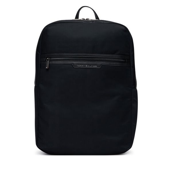 Plecak Tommy Hilfiger. Czarne plecaki męskie Tommy Hilfiger, bez wzorów, z nylonu, sportowe. Za 649.99 zł.